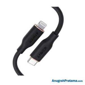 ANKER A8662 Kabel Charger Powerline III Flow Type C to Lightning 3ft - Black