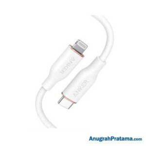 ANKER A8662 Kabel Charger Powerline III Flow Type C to Lightning 3ft - White