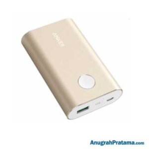 ANKER A1311 PowerCore+ 10050mAh Quick Charge 3.0 Power Bank - Gold