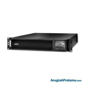 APC Smart-UPS SRT 3000VA, 230V, LCD, rackmount, 2U, 8x IEC 60320 C13 & 2x IEC Jumpers & 2x IEC 60320 C19 outlets, w/network card (SRT3000RMXLI-NC)