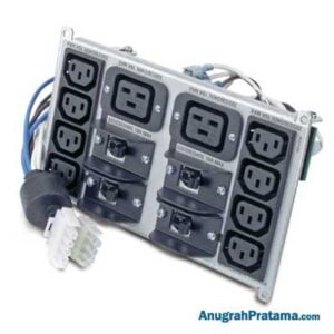 APC Symmetra RM 220-240V Backplate Kit w/(8) IEC320 C13 & (2) IEC320 C19 (SYPD4)