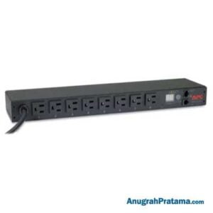 APC Rack PDU, Metered, 1U, 15A, 100/120V, (8) 5-15 (AP7800B)