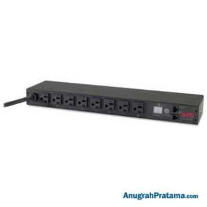 APC Rack PDU, Metered, 1U, 20A, 120V, (8) 5-20 (AP7801B)