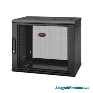 APC NetShelter 9U Wallmount Rack Enclosure Cabinet Single Hinged Server Depth (AR109SH6)