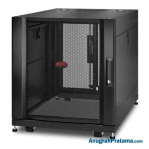 APC NetShelter SX, Server Rack Enclosure, 12U, Black, 658H x 600W x 900D mm (AR3003)