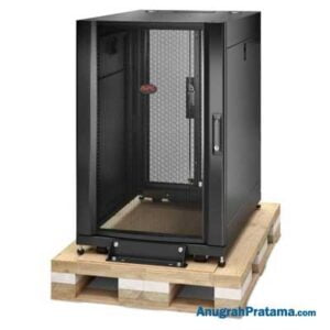 APC NetShelter SX, Server Rack Enclosure, 18U, Shock Packaging, Black, 925H x 600W x 900D mm (AR3006SP)