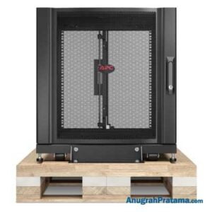 APC NetShelter SX, Server Rack Enclosure, 12U, Shock Packaging, Black, 658H x 600W x 1070D mm (AR3103SP)