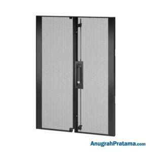 APC NetShelter SX 18U 600mm Wide Perforated Split Doors Black (AR7161)