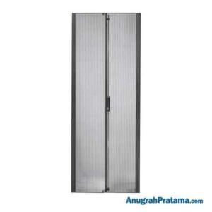 APC NetShelter SX 48U 600mm Wide Perforated Split Doors Black (AR7107)