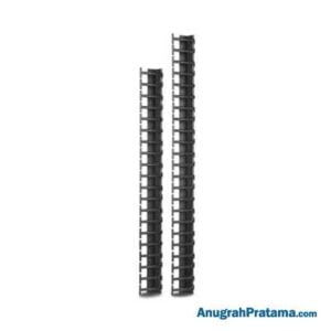 APC NetShelter Cable Management, Vertical Cable Manager, for NetShelter SX 600mm Wide 45U, Set of 2, 107 x 1911 x 45 mm (Qty 2) (AR7722)