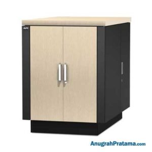 APC NetShelter CX, 18U, Soundproof Server Rack Enclosure, 100V to 240V, Grey, 1015H x 750W x 1130D mm (AR4018SP)