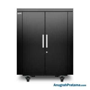 APC NetShelter CX, 18U, Soundproof Server Rack Enclosure, 100V to 240V, Black, 1015H x 750W x 1130D mm (AR4018SPX429)