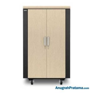 APC NetShelter CX, 24U, Soundproof Server Rack Enclosure, 100V to 240V, Grey, 1275H x 750W x 1130D mm (AR4024SP)