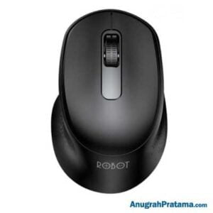 ROBOT M312 Silent Wireless Mouse - Black