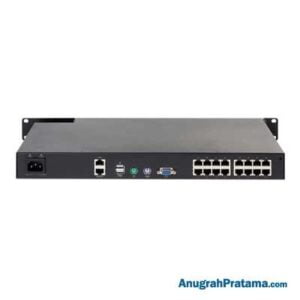 APC KVM 2G, Digital/IP, 1 Remote/1 Local User, 16 Ports with Virtual Media - FIPS 140-2 (KVM1116R)