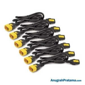 APC Power Cord Kit (6 ea), Locking, C13 to C14, 0.6m (AP8702S-WW)