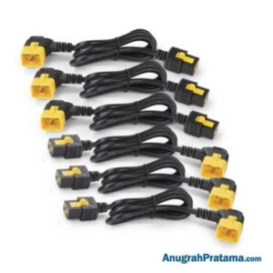 APC Power Cord Kit (6 ea), Locking, C19 to C20 (90 Degree), 1.2m (AP8714R)