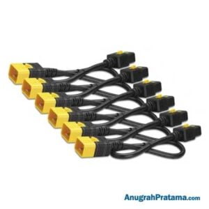 APC Power Cord Kit (6 ea), Locking, C19 to C20, 0.6m (AP8712S)