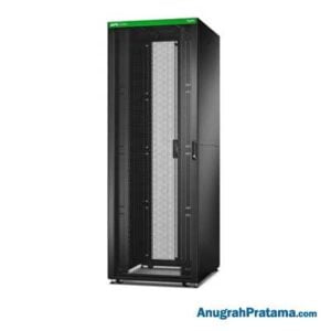 APC Easy Rack 800mm/48U/1000mm with Roof, Side panel, castors, feet and 4 Brackets, No Bottom, black (ER8802)