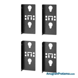 APC Easy Rack PDU mounting bracket, single width, 2pairs (ER7PDUBRKTS)