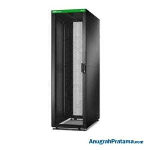 APC Easy Rack 600mm/42U/800mm with Roof, Side panel, castors, feet and 4 Brackets, No Bottom, black (ER6282)