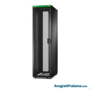 APC Easy Rack 600mm/48U/1000mm with Roof, Side panel, castors, feet and 4 Brackets, No Bottom, black (ER6802)