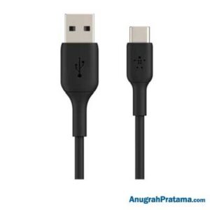 BELKIN Mixit Sync and Charge 12W USB-A to C Cable 1 Meter - Black