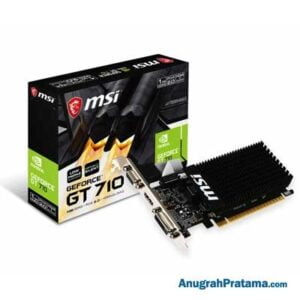 MSI GT 710 1GB DDR3 64bit Graphics Card [GT 710 1GD3H LP]