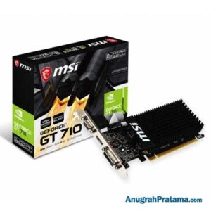 MSI GT 710 2GB DDR3 64 bit Low Profile Graphics Card [GT 710 2GD3H LP]