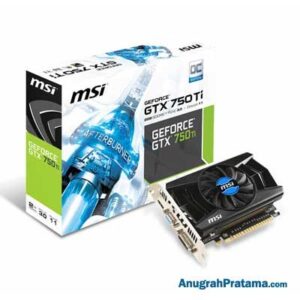 MSI GTX 750TI 2GB GDDR5 128bit Single Fan Graphics Card [N750 TI-2GD5/OCV1]