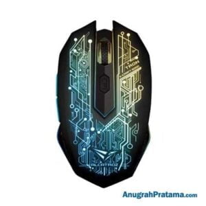 ALCATROZ X-Craft Air Tron 5000 Wireless Mouse - Black