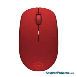 DELL WM126 Optical Wireless Mouse - Red