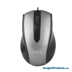 HAVIT HV-MS80 Wired Mouse - Grey