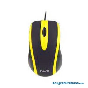HAVIT HV-MS753 Optical Mouse - Yellow