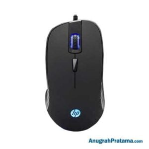 HP G100 Wired Mouse - Black