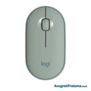 LOGITECH M350 Pebble Wireless Mouse - Ecualiptus