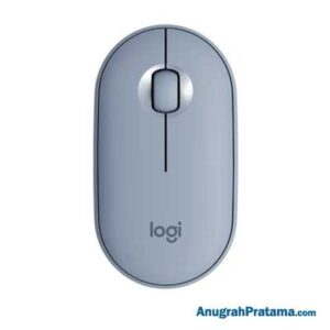 LOGITECH M350 Pebble Wireless Mouse - Blue Grey