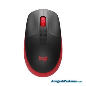 LOGITECH M190 Wireless Mouse - Red