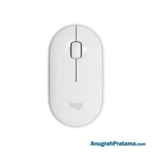 LOGITECH M350 Pebble Wireless Mouse - White
