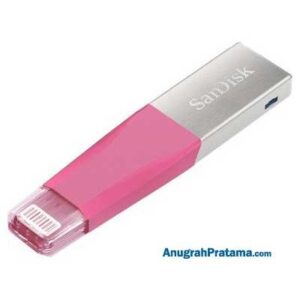 SANDISK iXpand Mini SDIX40N 64GB USB 3.0 Flash Drive For Iphone - Pink [SDIX40N-064G-GN6NH]