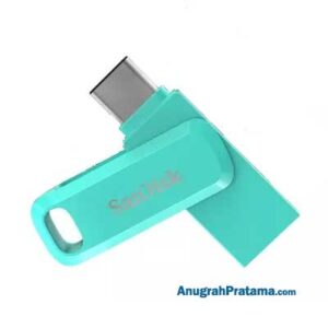 SANDISK Ultra SDDDC3 256GB USB 3.1 Type C Dual Drive Go OTG - Green [SDDDC3-256G-G46G]
