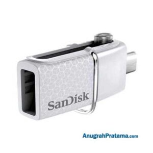 SANDISK Ultra SDDD2 32GB USB 3.0 Dual Drive OTG - White [SDDD2-032G-GAM46W]