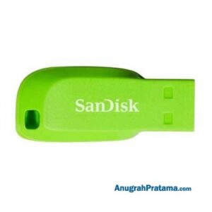SANDISK Cruzer Blade CZ50C USB Flash Drive 16GB - Electric Green [SDCZ50C-016G-B35GE]