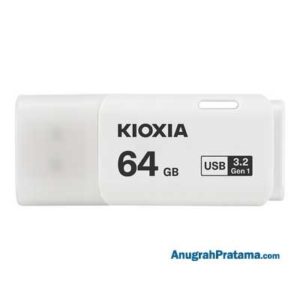 KIOXIA 64GB TransMemory U301 USB 3.2 Gen 1 Flash Drive - White