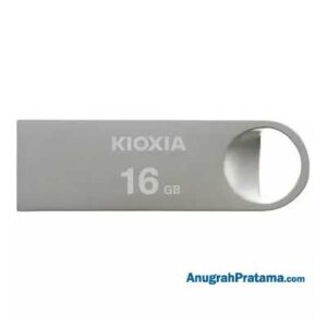 KIOXIA 16GB TransMemory U401 USB 2.0 Flash Drive - Silver Metal