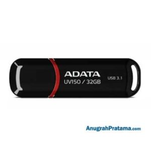 ADATA DashDrives UV150 32GB USB 3.1 Flash Drive Black