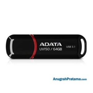 ADATA DashDrives UV150 64GB USB 3.1 Flash Drive Black