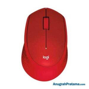 LOGITECH M331 Silent Plus Mouse - Red