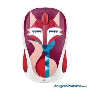 LOGITECH M238 Colorful Party Collection Wireless Mouse - Francesca Fox