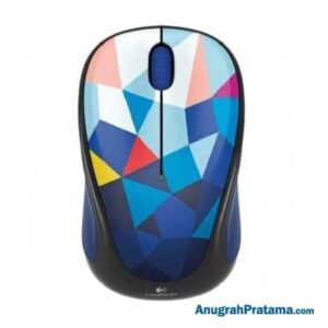 LOGITECH M238 Colorful Party Collection Wireless Mouse - Blue Facets